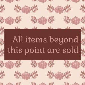 No goodies to be found here 😊